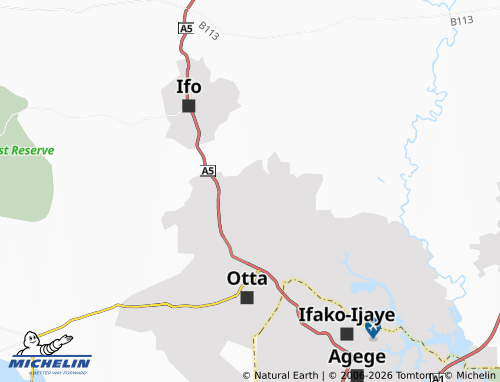 MICHELIN Agoro map - ViaMichelin