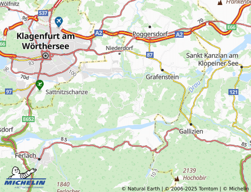 MICHELIN Radsberg map - ViaMichelin