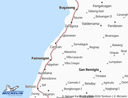 MICHELIN Pandanan map - ViaMichelin