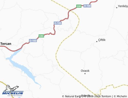 MICHELIN Koçbaba map - ViaMichelin