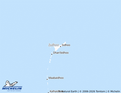 Mappa MICHELIN Isdhoo - ViaMichelin