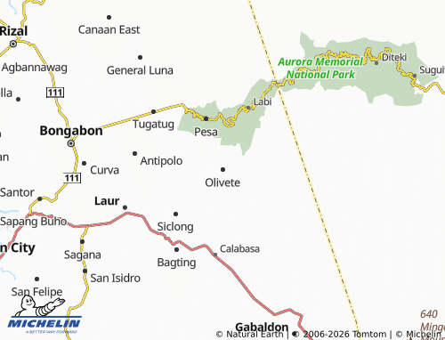Mappa MICHELIN Olivete - ViaMichelin