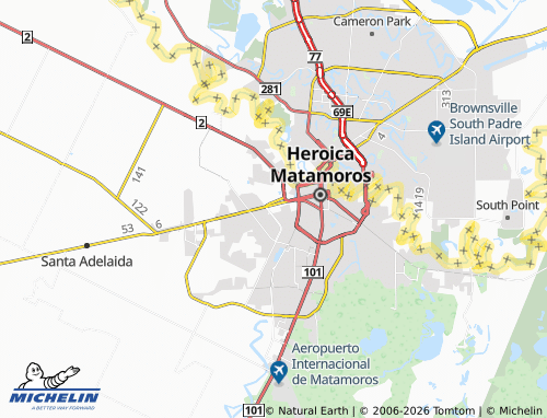 Mapa MICHELIN San José - ViaMichelin