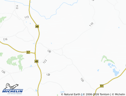 MICHELIN Ülde map - ViaMichelin