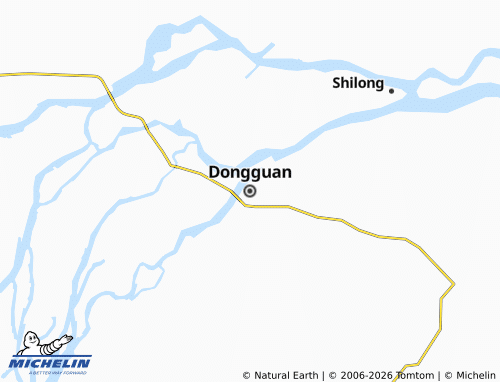 MICHELIN Dongguan map - ViaMichelin