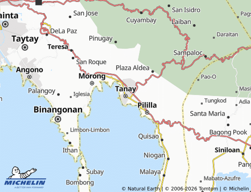 Mappa MICHELIN Tanay - ViaMichelin