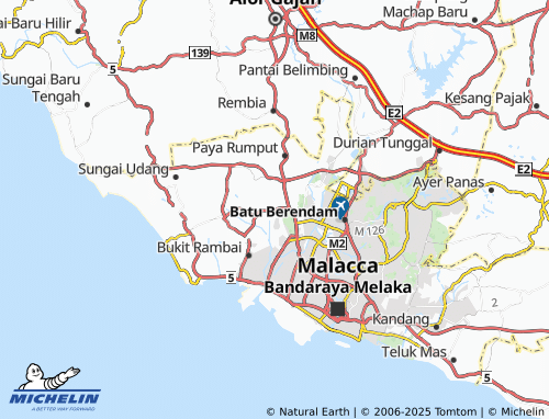 MICHELIN-Landkarte Rumah Awam Cheng - ViaMichelin