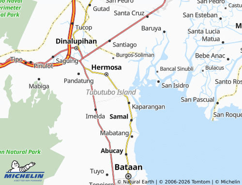 MICHELIN Bayan map - ViaMichelin