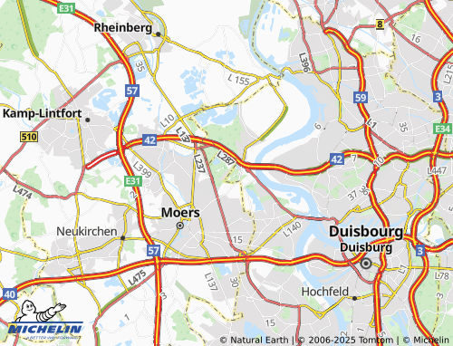 MICHELIN Baerl map - ViaMichelin