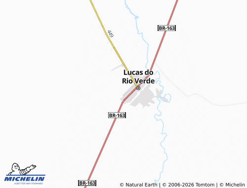 Mappa MICHELIN Parque das Emas - ViaMichelin