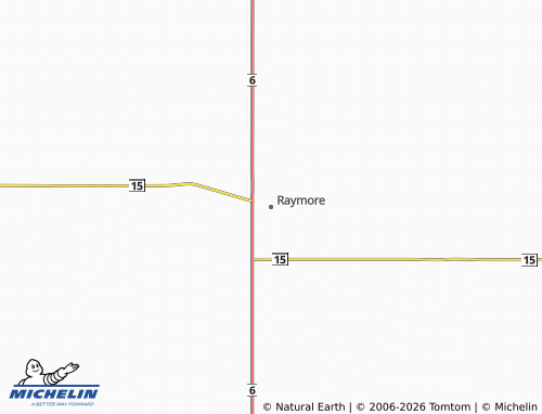 Mappa MICHELIN Raymore - ViaMichelin