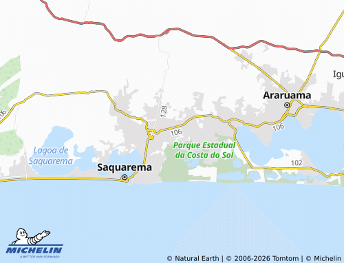 Mapa MICHELIN Asfalto Velho - ViaMichelin