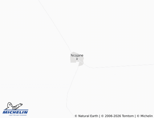 MICHELIN-Landkarte Ncojane - ViaMichelin