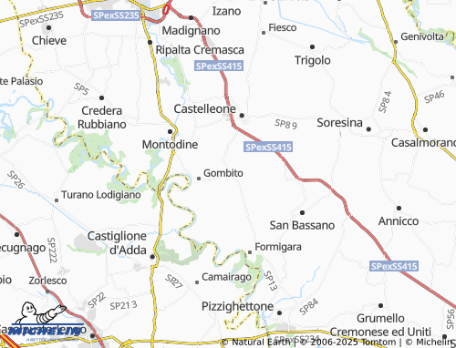 Carte MICHELIN San Latino - ViaMichelin