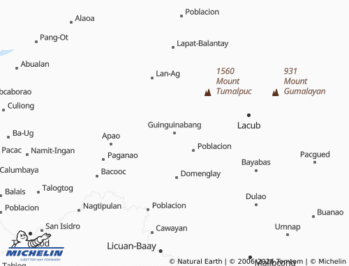 MICHELIN Guinguinabang map - ViaMichelin