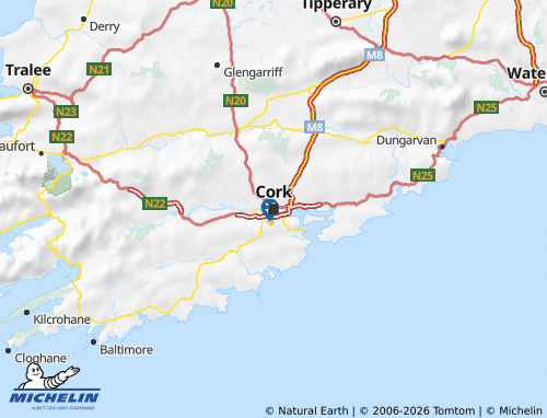 MICHELIN-Landkarte Cork - ViaMichelin