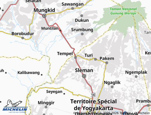 Mapa MICHELIN Tempel - ViaMichelin