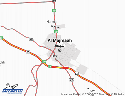 MICHELIN-Landkarte al-'Andalus - ViaMichelin