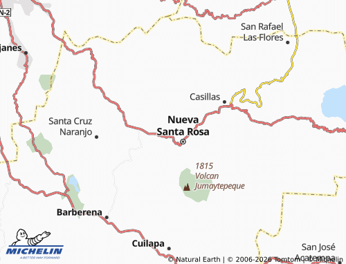 Mappa MICHELIN Santa Rosa de Lima - ViaMichelin