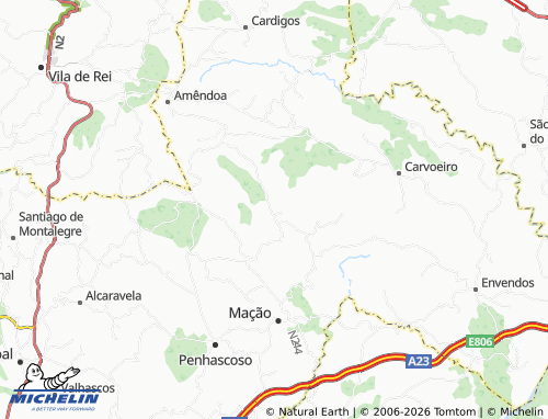 Mapa MICHELIN Sardoal - ViaMichelin