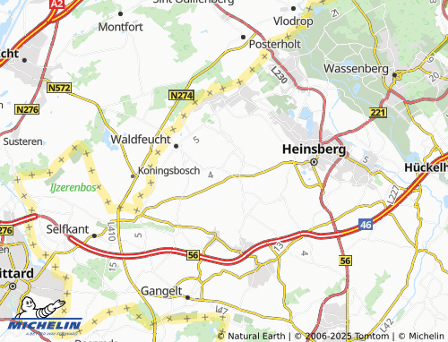 MICHELIN Hontem map - ViaMichelin