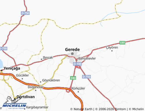 MICHELIN-Landkarte Orta - ViaMichelin