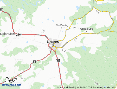 MICHELIN Provileón map - ViaMichelin
