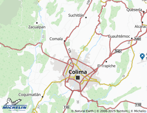 MICHELIN FOVISSSTE Villa Izcalli map - ViaMichelin