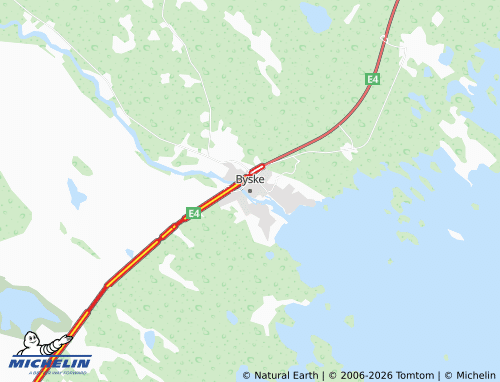 Mappa MICHELIN Byske - ViaMichelin