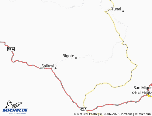 Mapa MICHELIN Bigote - ViaMichelin