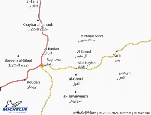 MICHELIN-Landkarte Al Sa'eed - ViaMichelin