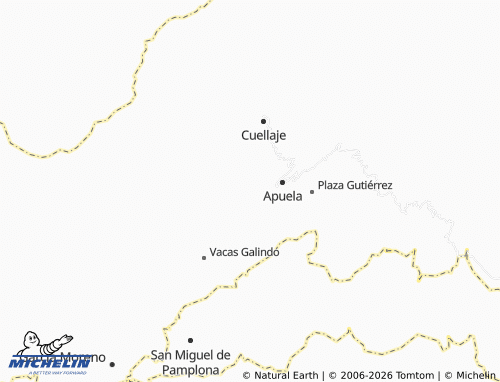 MICHELIN Peñaherrera map - ViaMichelin