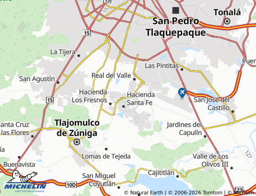 Carte MICHELIN Concepción del Valle, La Concha - ViaMichelin