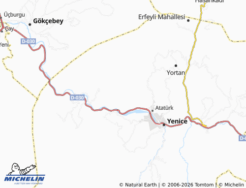 Mappa MICHELIN Ibrıcak - ViaMichelin