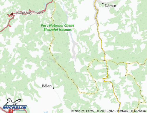 MICHELIN Trei Fântâni map - ViaMichelin