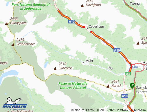 Mappa MICHELIN Hintermuhr - ViaMichelin
