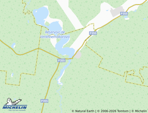 MICHELIN-Landkarte Kurganovo - ViaMichelin