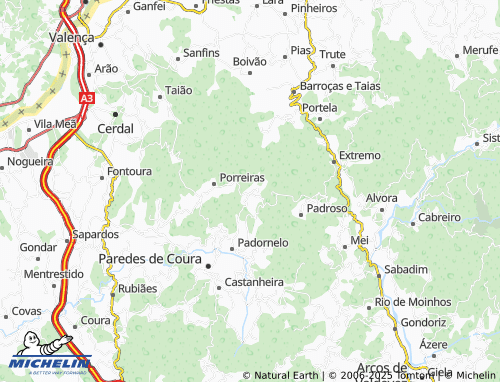 MICHELIN Insalde map - ViaMichelin