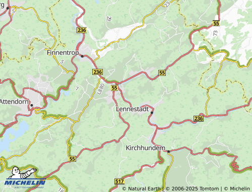 MICHELIN-Landkarte Theten - ViaMichelin