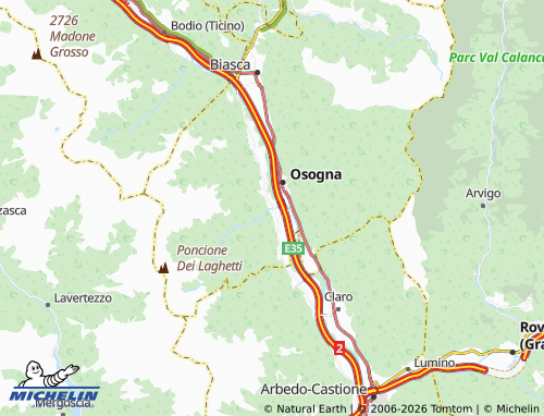 Mappa MICHELIN Lodrino - ViaMichelin