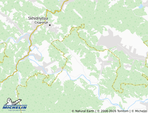 Mapa MICHELIN Urych - ViaMichelin