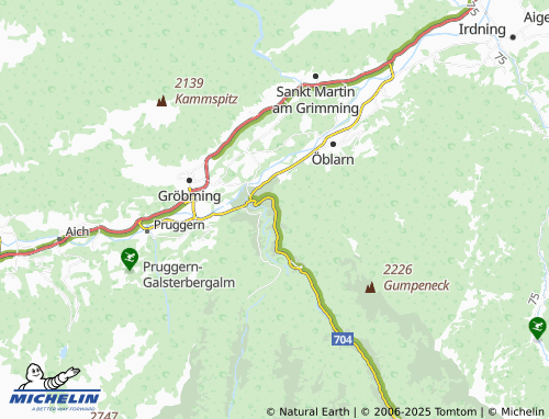 MICHELIN Gatschberg map - ViaMichelin