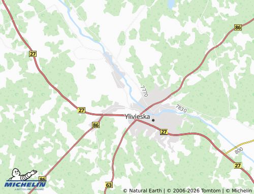 Carte MICHELIN Ojala - ViaMichelin