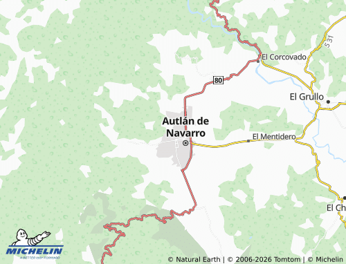 MICHELIN El Cerrito map - ViaMichelin