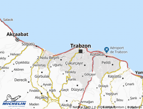 MICHELIN Yeşiltepe map - ViaMichelin