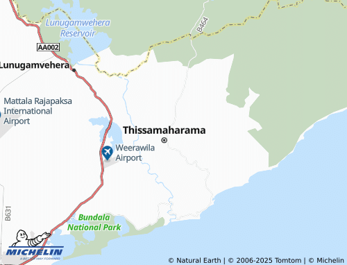 MICHELIN Sandagiripura map - ViaMichelin
