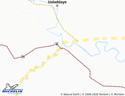 Carte MICHELIN Dooloow somali - ViaMichelin
