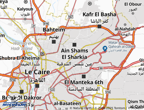 MICHELIN El Zayton El Bahariya map - ViaMichelin
