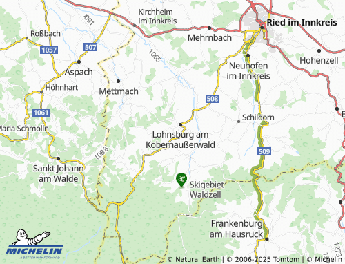 Carte MICHELIN Schönberg - ViaMichelin