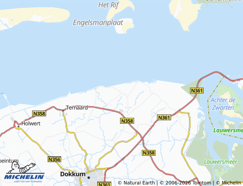 Carte MICHELIN Nes - ViaMichelin
